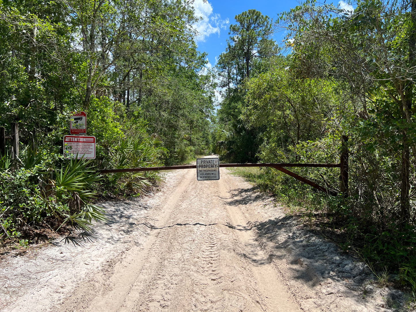 2.5 Acre Parcel of Hunting Land Near Lake Harney, Volusia County