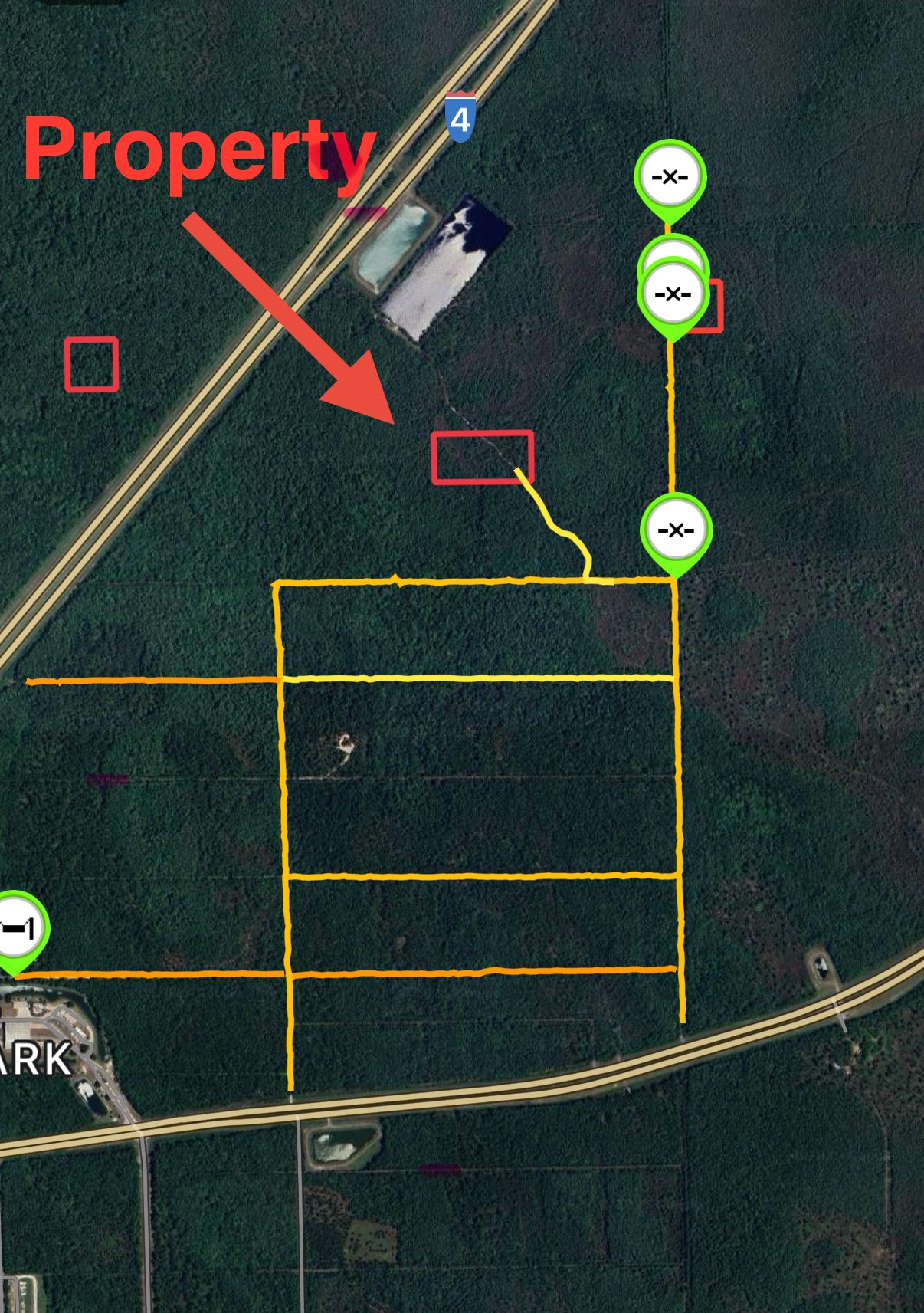 5.0 Acre Parcel of Hunting Land in DeLand, Volusia County