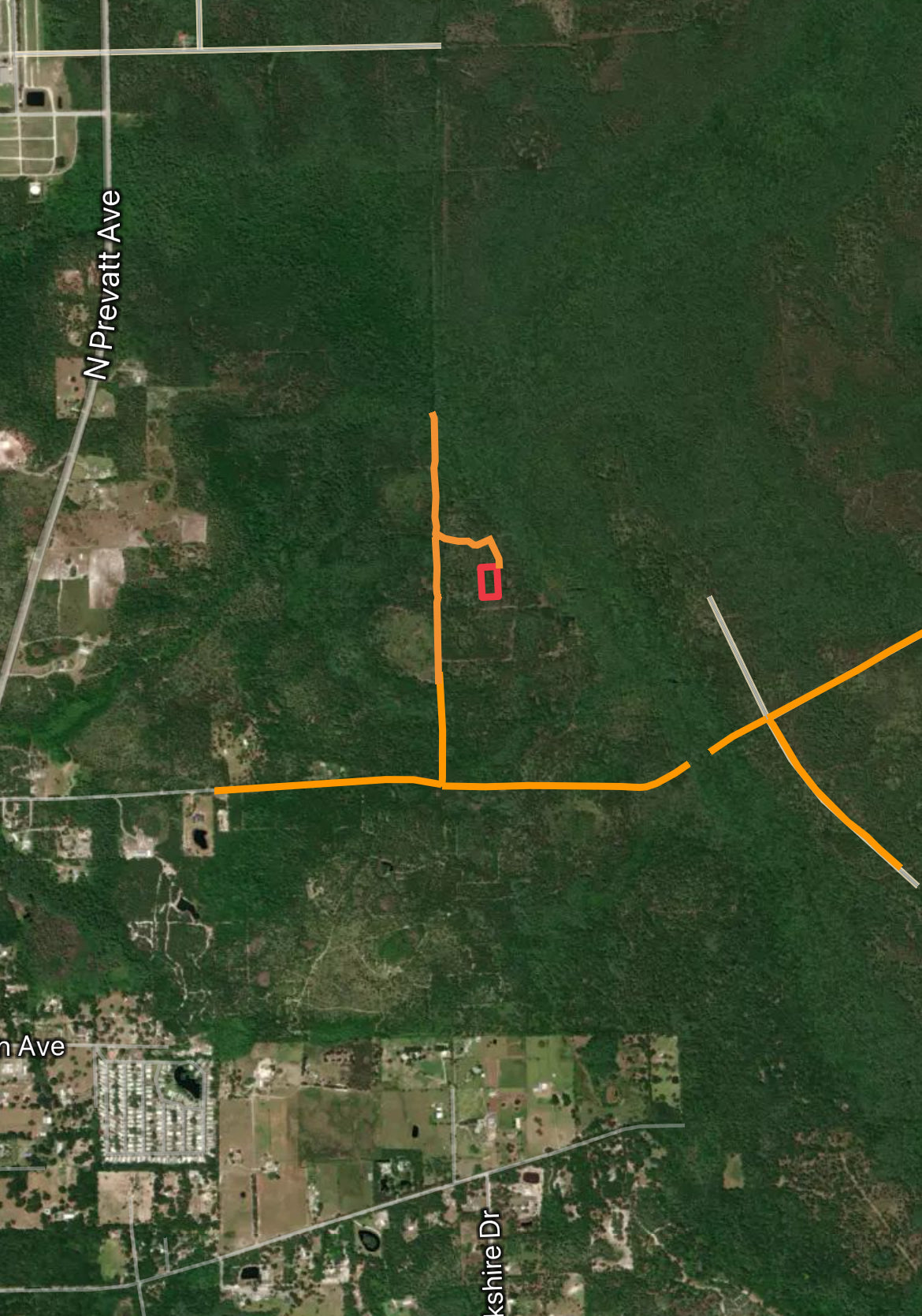 1.25ac Property for HUNTING ONLY with Easy Access in Volusia - Owner Financing!