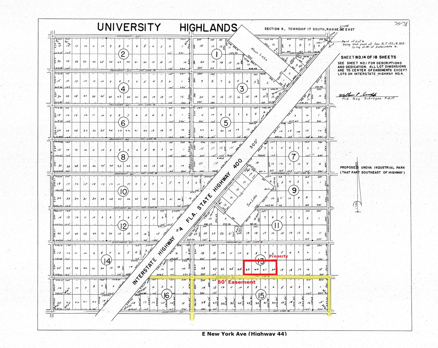 5.0 Acre Parcel of Hunting Land in DeLand, Volusia County