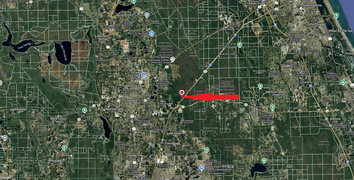 2.50 Acres of Land in Rapidly Expanding Volusia County - ONLY $199 Down, $226 per Month!