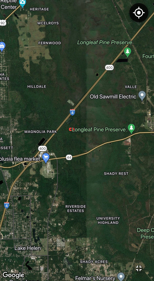 5.0 Acre Parcel of Hunting Land in DeLand, Volusia County