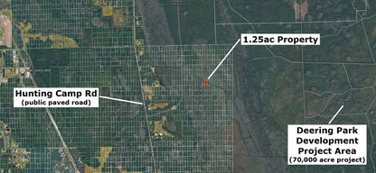 1.25 Acres of Vacant Land in Growing Volusia County - $99 Down, $124 per Month