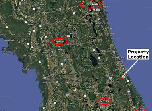 1.25 Acres of Vacant Land in Growing Volusia County - $99 Down, $124 per Month
