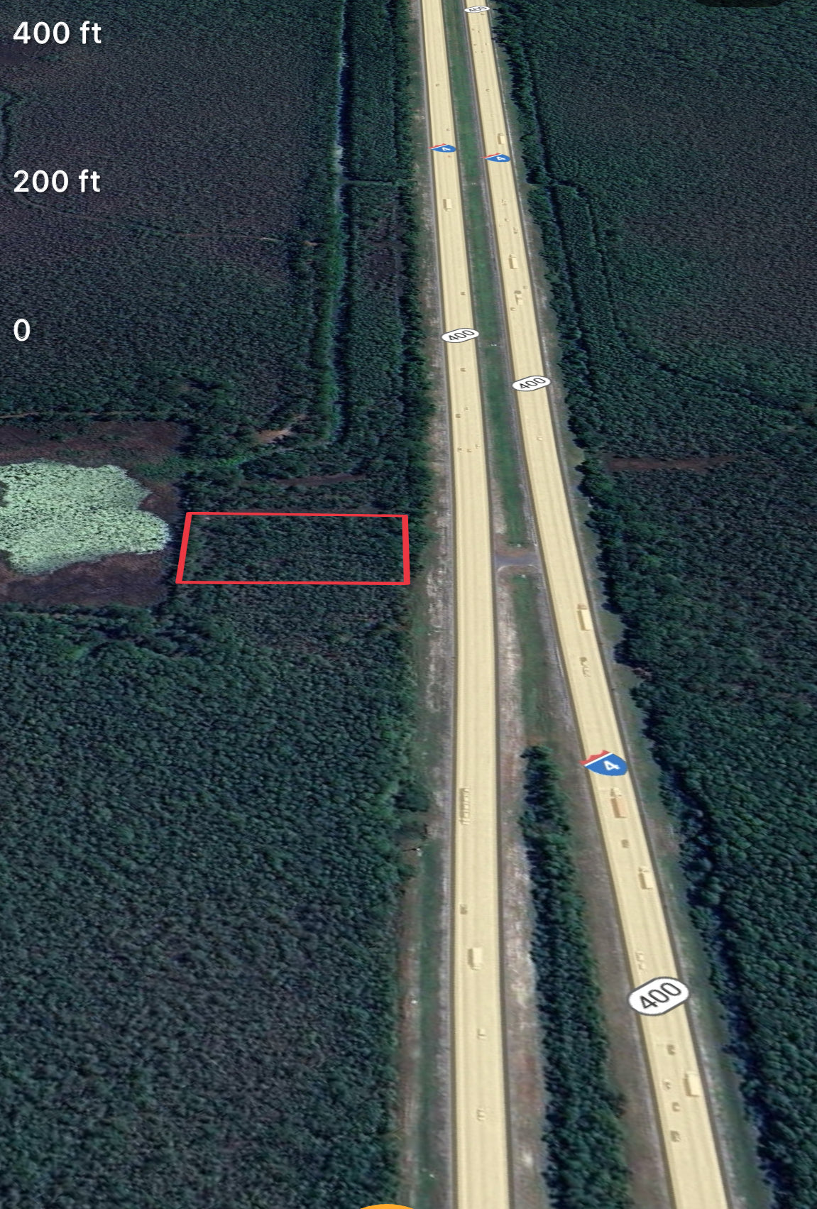 RARE 1.4 Acre Property Directly on INTERSTATE 4 Between Orlando & Daytona Beach!
