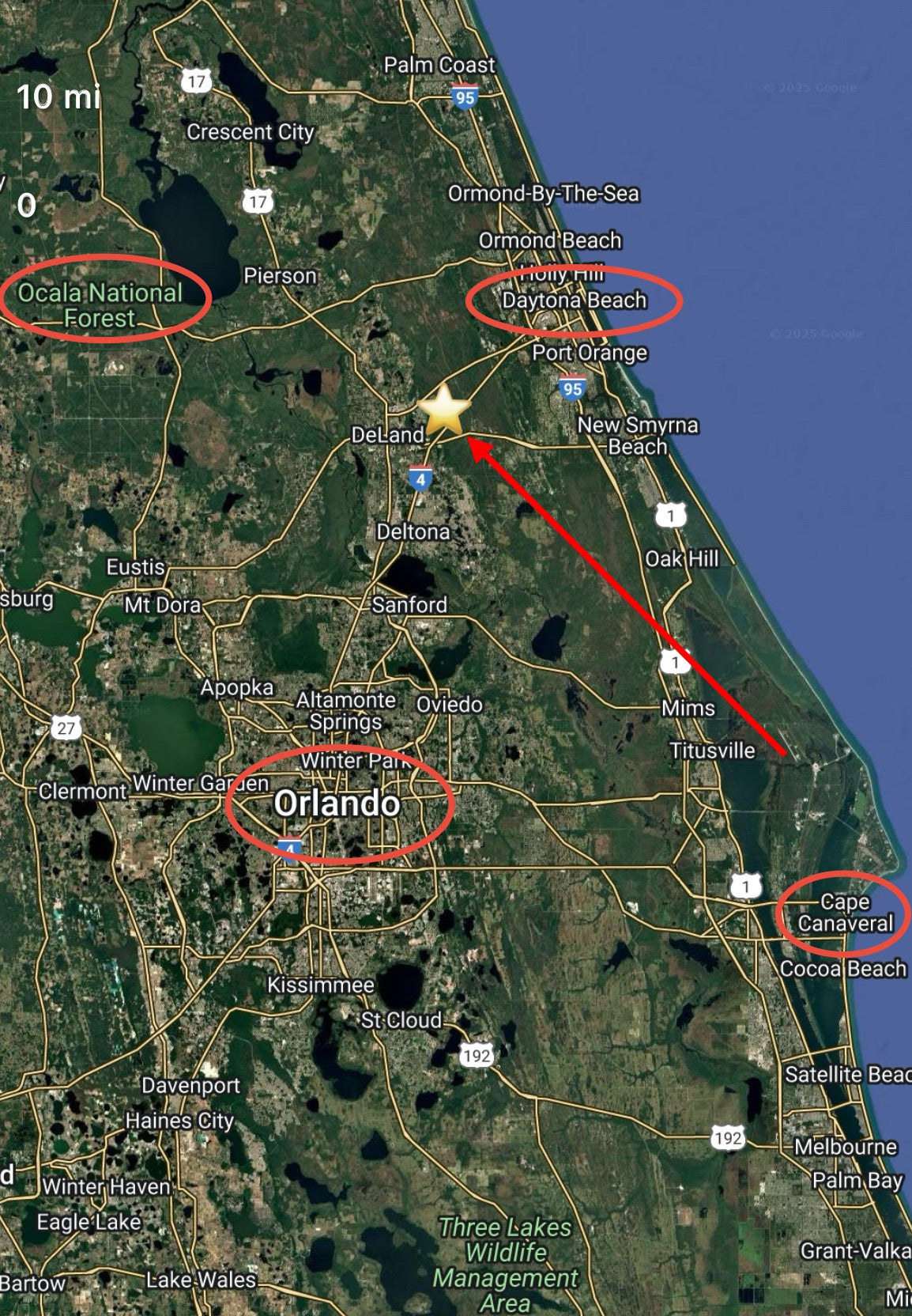 2.50 Acres of Land Near I-4 in Rapidly Expanding Volusia County - ONLY $199 Down, $226 per Month!