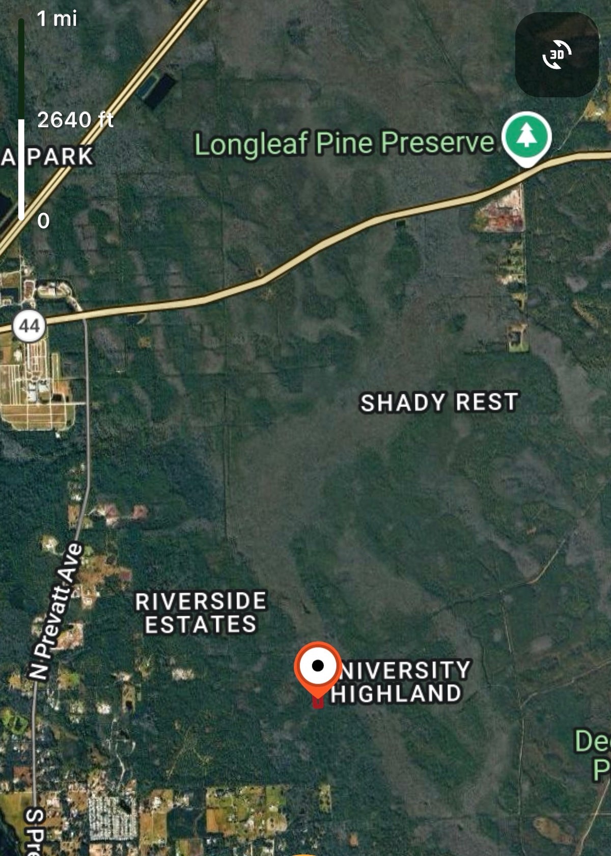 1.25ac HUNTING Property in Lake Helen, Volusia County FL - Owner Financing!