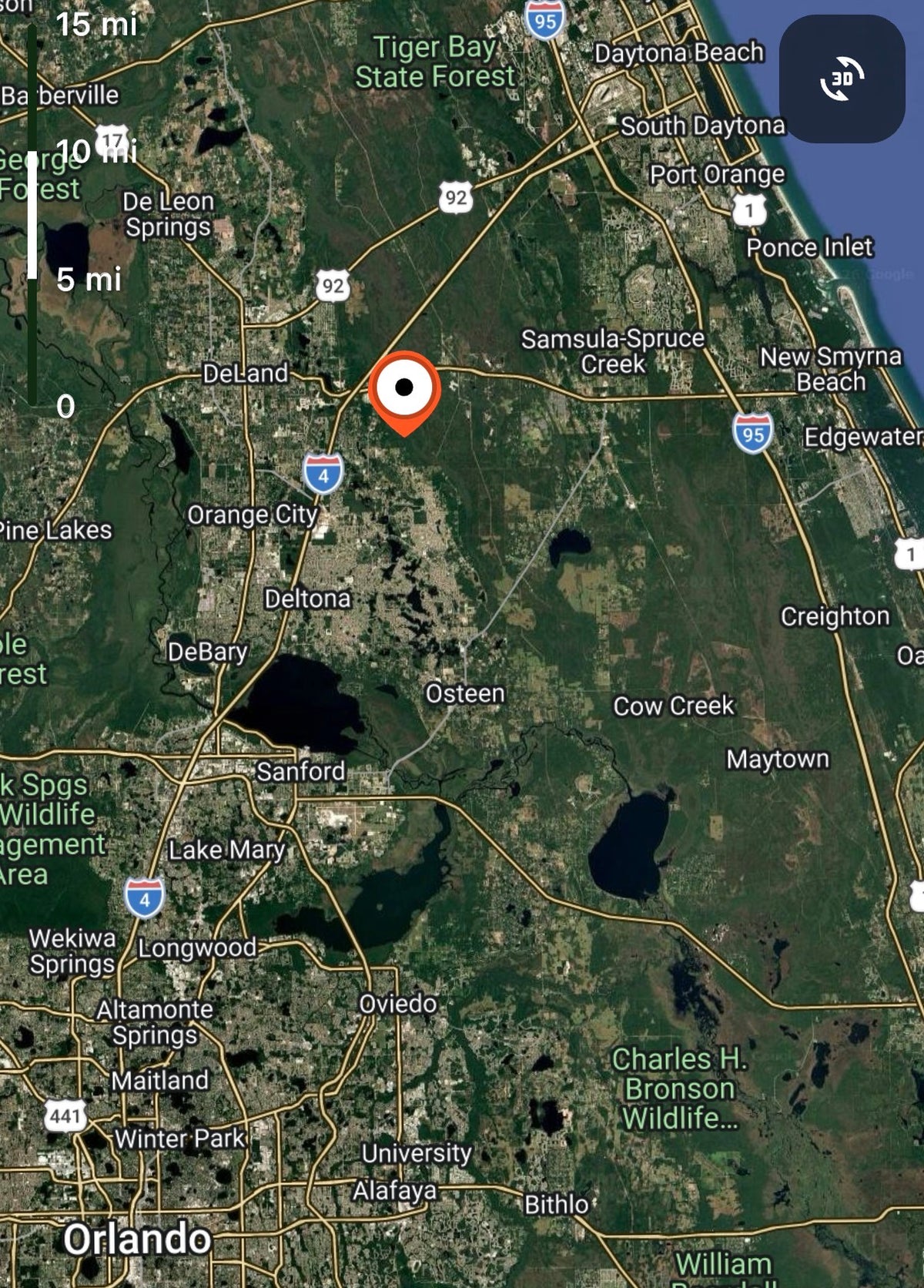 1.25ac HUNTING Property in Lake Helen, Volusia County FL - Owner Financing!