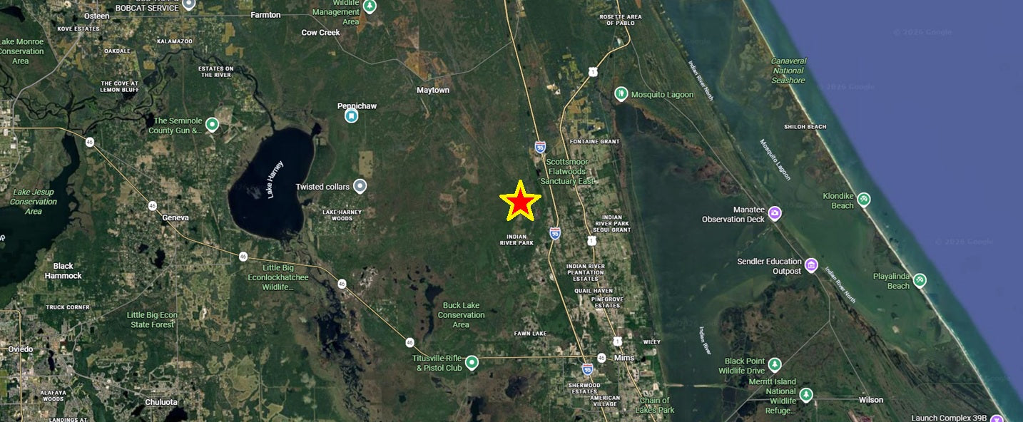 1.22 Acre Vacant Residential Property in Indian River Park, BREVARD COUNTY FL - Only $99 Down & $124 per Month!