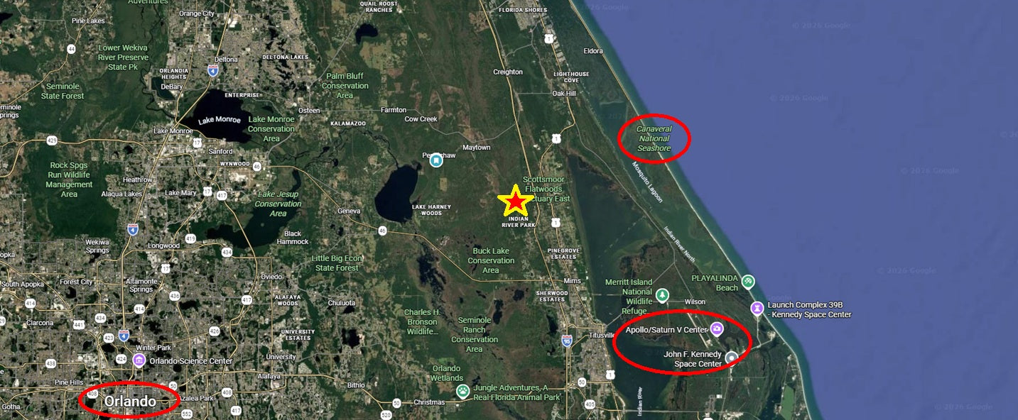 1.22 Acre Vacant Residential Property in Indian River Park, BREVARD COUNTY FL - Only $99 Down & $124 per Month!