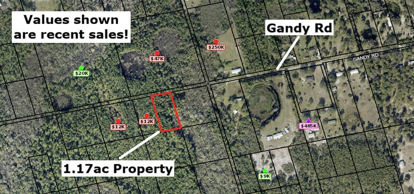 1.17 Acre Property in Indian River Park, BREVARD COUNTY FL - Only $499 Down & $165 Month