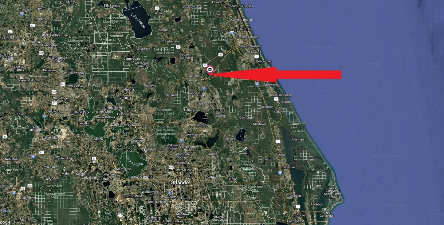2.50 Acres of Land in Rapidly Expanding Volusia County - ONLY $199 Down, $226 per Month!